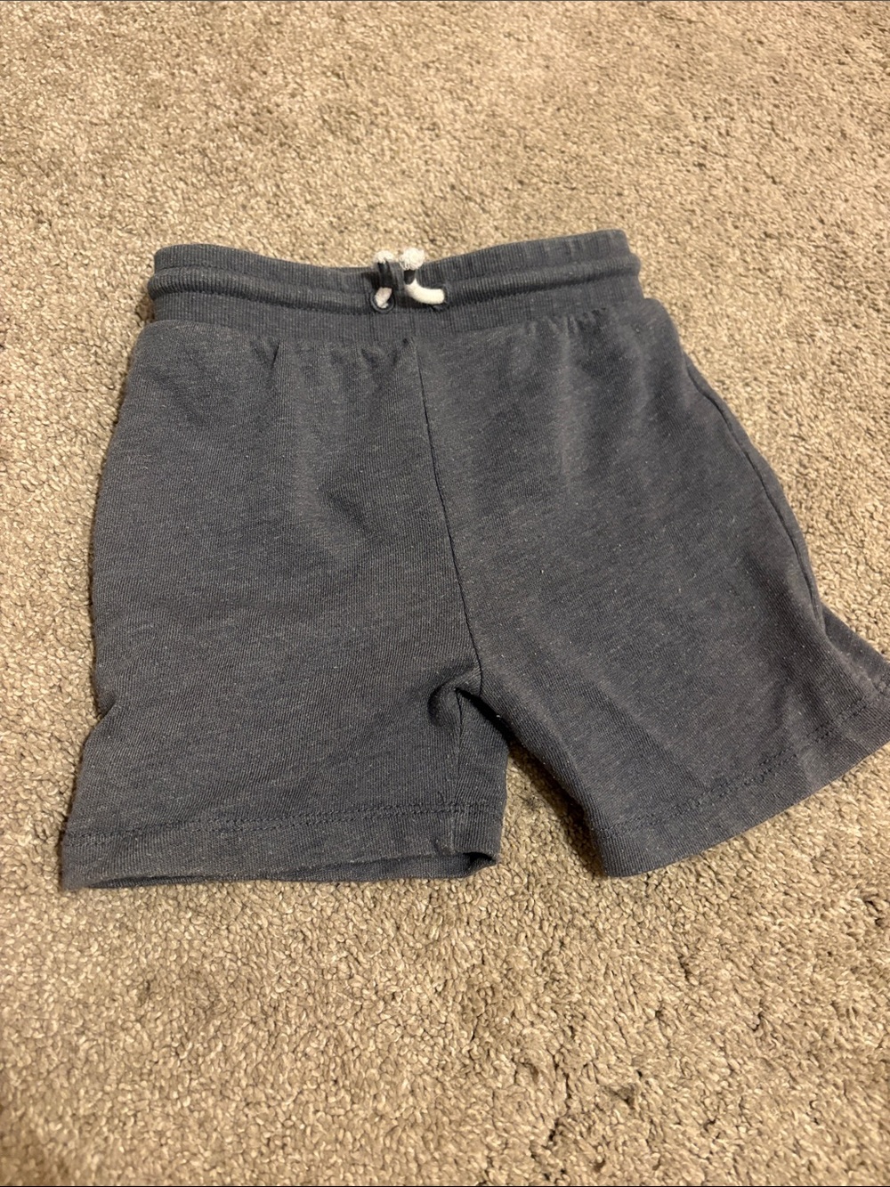Kids Gray Knit Pull-On Shorts